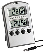 Max-Min-Thermometer innen außen