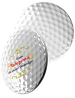 Radiergummi Golfball